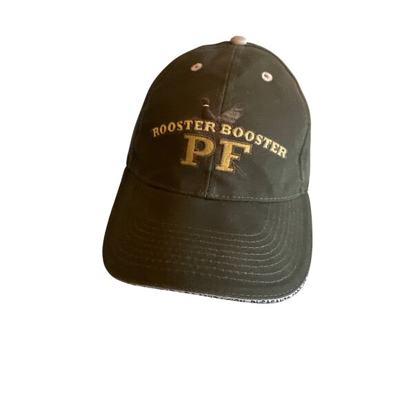 Rooster Booster PF Embroidered Green Baseball Cap Adjustable - Picture 1 of 6